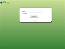 Tablet Screenshot of integragps.am-pm.com.mx
